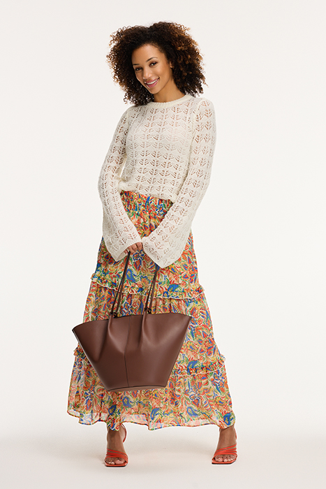 LADIES HOLLY SWEATER LIGHT KIT WHITE 6