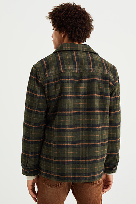 JACKET LONG LENGTH OLIVE GREEN 2