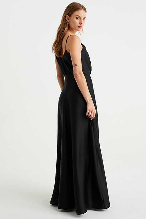 DRESS MAXI LENGTH BLACK 2