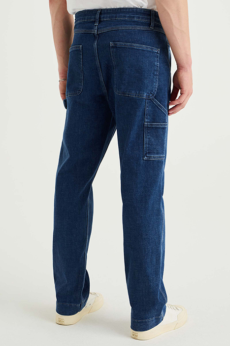 5POCKET MID WAIST DARK BLUE 2