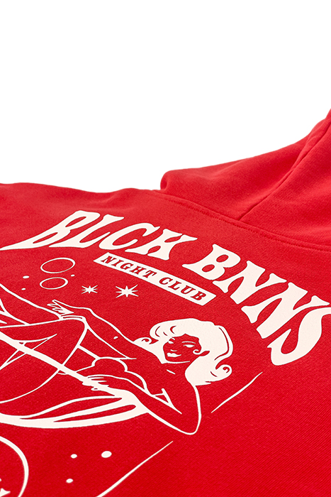 NIGHT CLUB HOODIE RED 5