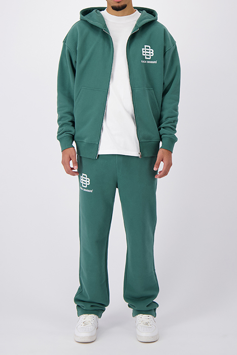 CITY ZIPPER HOODIE GREEN 2