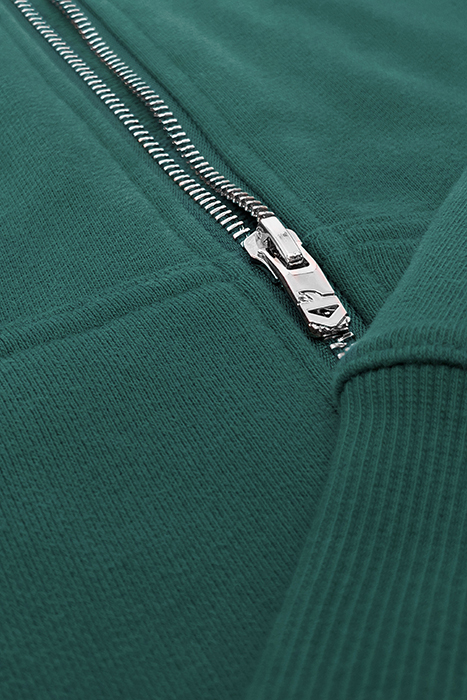 CITY ZIPPER HOODIE GREEN 6