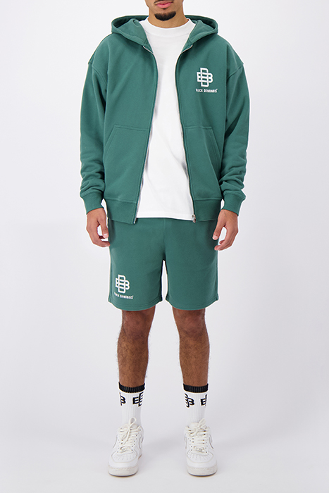 CITY ZIPPER HOODIE GREEN 4
