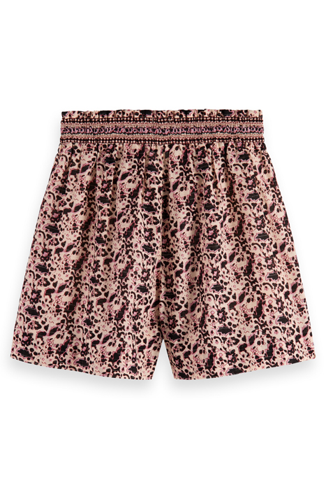 BLOCK FLORAL PRINTED SHORT BLOCK FLORAL 4