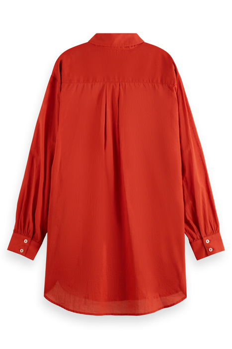 EXTRA OVERSIZED SHIRT RUSTIC CORAL 2