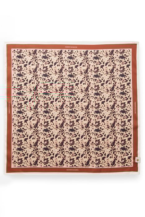 BANDANA SCARF BLOCK FLORAL 2