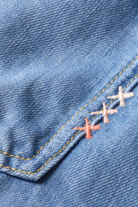 THE DAZE PAPER BAG SHORT - SEA SHELLS SEA SHELLS 3