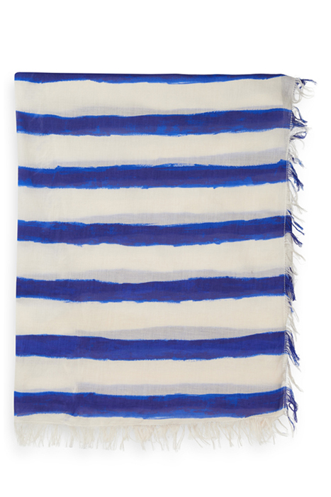 BIG SCARF PAINTED STRIPES 2