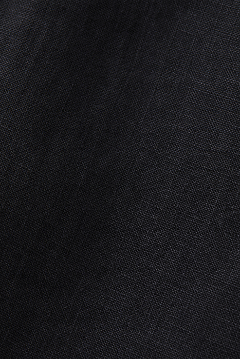 HIGH-RISE LINEN SHORT BLACK 8