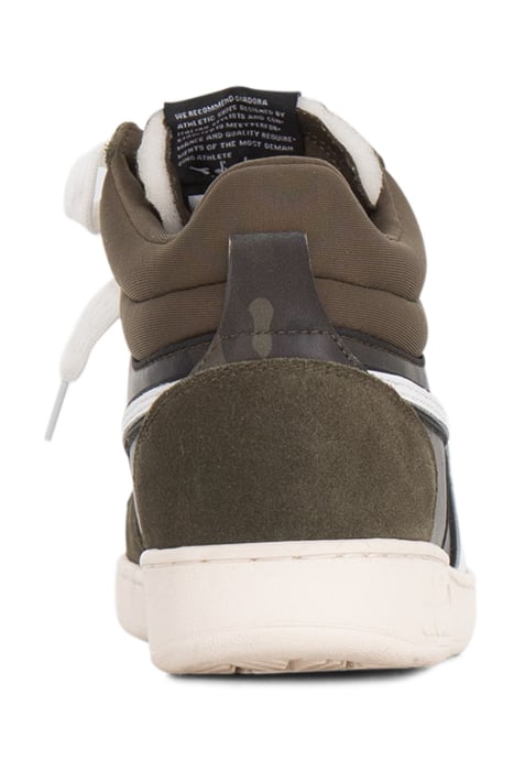 UNISEX KHAKI & CAMOUFLAGE LEATHER IKKS X DIADORA TRAINERS 4