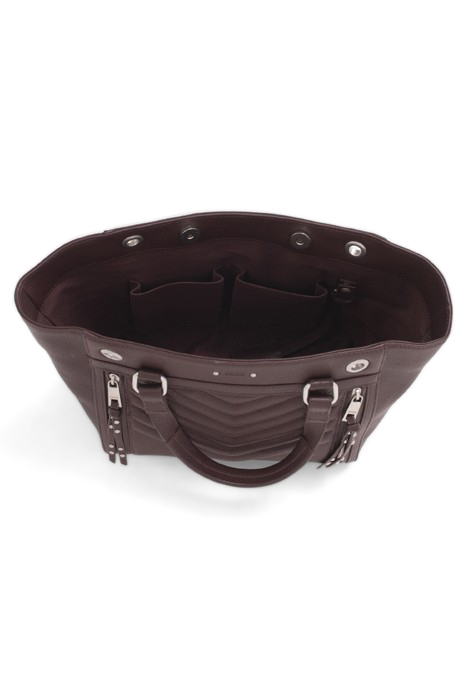 GARNET LEATHER 1440 MEDIUM TOTE BAG 4