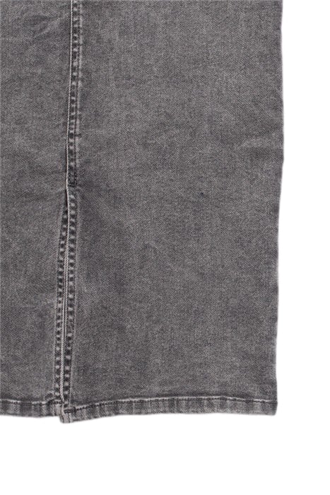 GREY DENIM PENCIL SKIRT 6