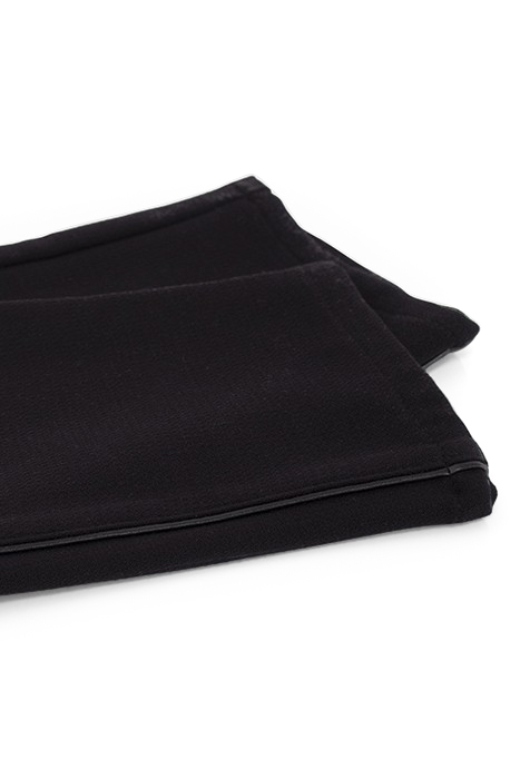 GIRLS’ BLACK STUDDED 7/8 TROUSERS 6