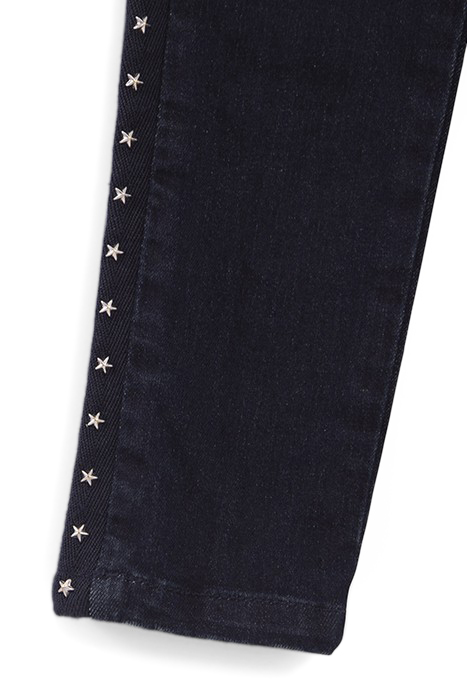 GIRLS’ RAW WATERLESS SKINNY JEANS WITH STUDDED STARS 5