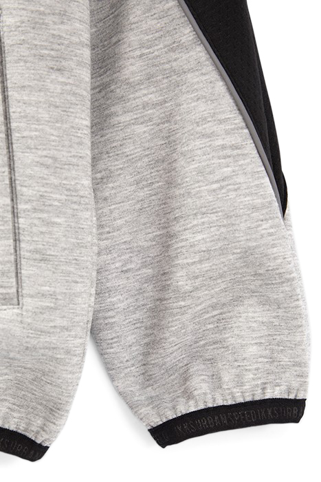 BOYS’ GREY CARDIGAN WITH BLACK AND REFLECTIVE DETAILS 5