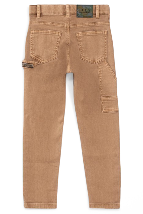 BOYS’ CAMEL CARPENTER-STYLE STRAIGHT TROUSERS 2