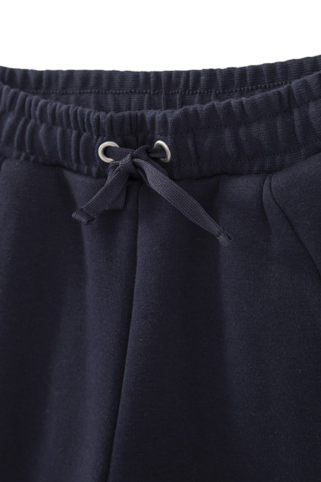 GIRLS’ NAVY JOGGERS WITH LUREX SIDE BANDS 3