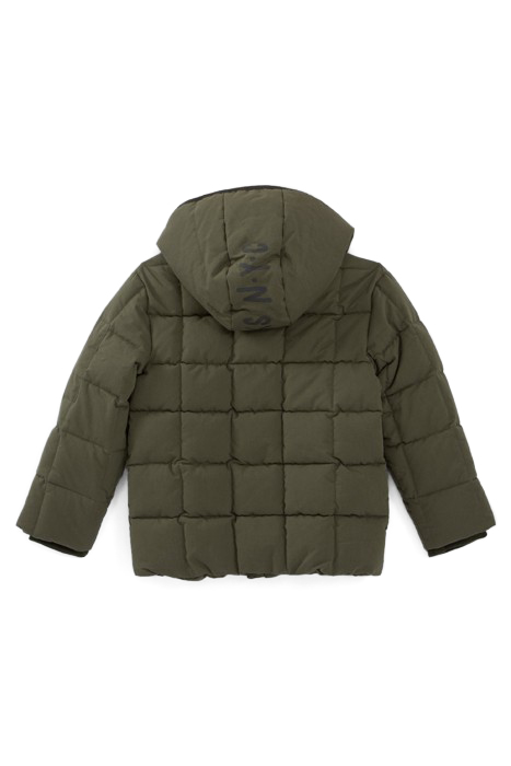 BOYS’ KHAKI DOUBLE OPENING POCKET PADDED JACKET 2