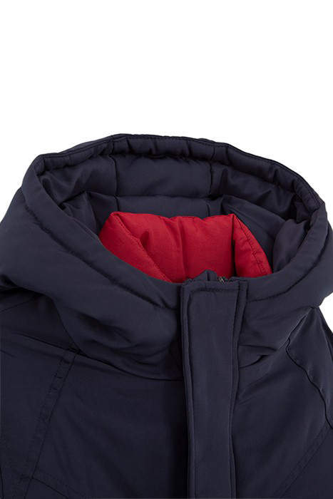 BOYS’ 2-IN-1 NAVY PARKA AND COLOUR BLOCK PADDED JACKET 5