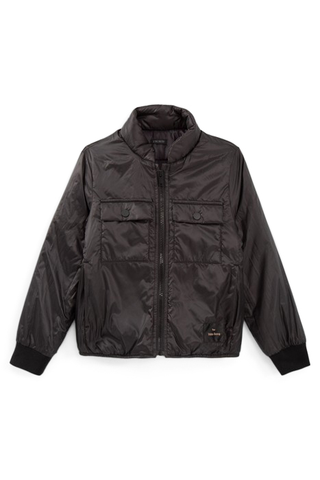 BOYS’ 2-IN-1 MOCHA PARKA AND BLACK JACKET 3