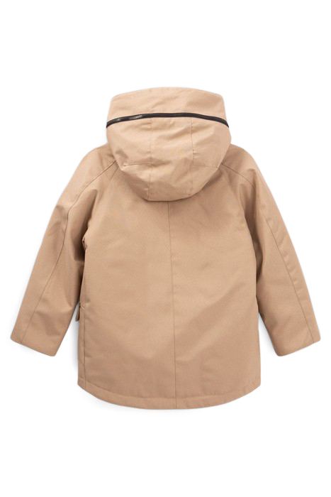 BOYS’ 2-IN-1 MOCHA PARKA AND BLACK JACKET 2