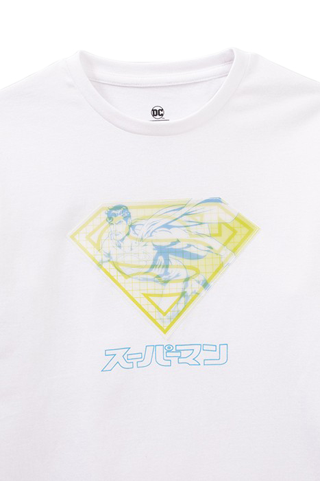 BOYS’ WHITE T-SHIRT WITH LENTICULAR SUPERMAN IMAGE 4