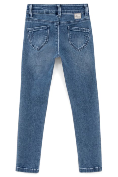 GIRLS’ SKINNY JEANS WITH MICROBEADS DOWN SIDES 3