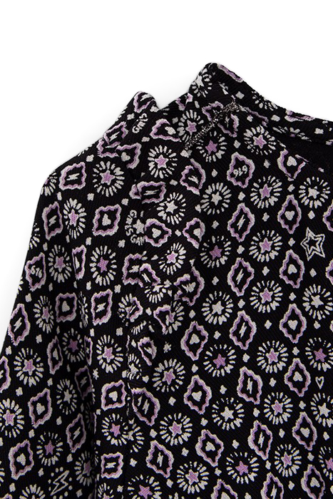 BABY GIRLS’ BLACK ROCK PRINT ECOVERO® DRESS 5