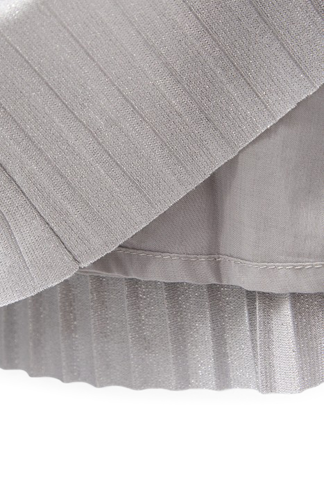 BABY GIRLS’ GREY PLEATED DRESS 7