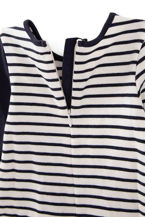BABY GIRLS’ SAILOR-STRIPE DRESS WITH PRINT AND SIDE RUFFLE 6