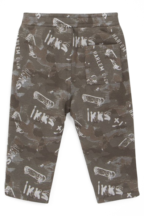 BABY BOYS’ CAMOUFLAGE JOGGERS AND KHAKI SWEATSHIRT OUTFIT 6