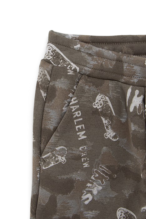 BABY BOYS’ CAMOUFLAGE JOGGERS AND KHAKI SWEATSHIRT OUTFIT 9