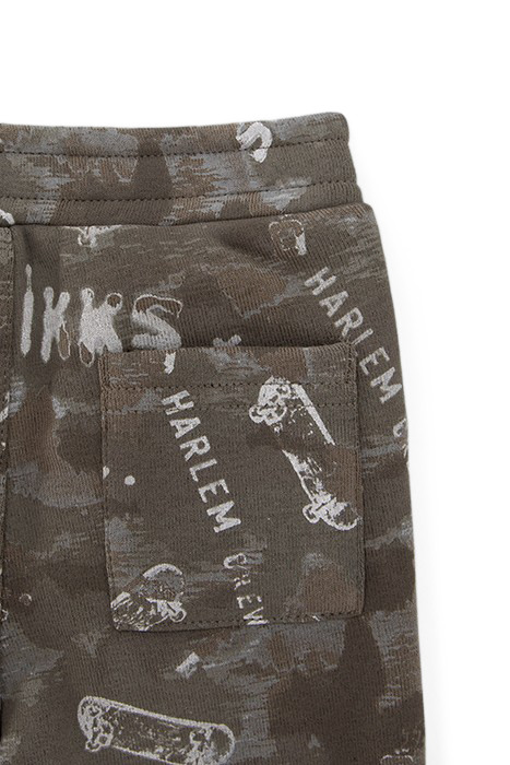 BABY BOYS’ CAMOUFLAGE JOGGERS AND KHAKI SWEATSHIRT OUTFIT 10