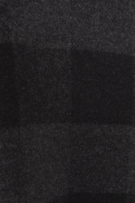 CHARCOAL CHECK LONG COAT 10