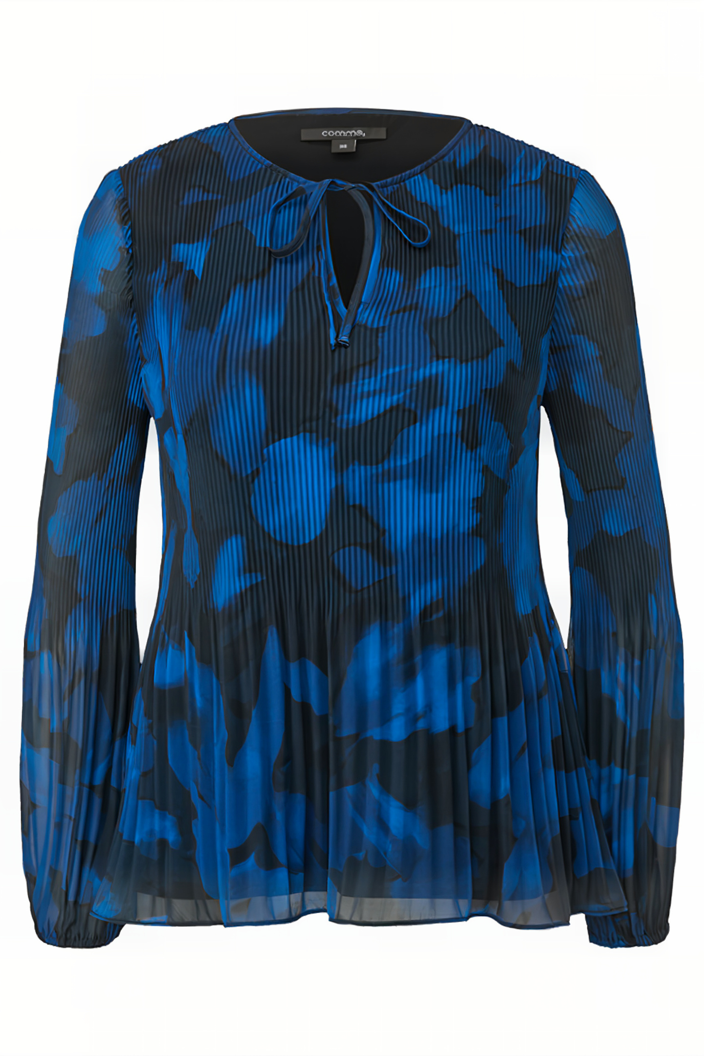 COMMA BLOUSES GREY/BLACK 3