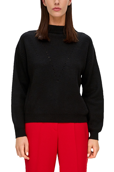 S.OLIVER PULLOVER BLACK 1