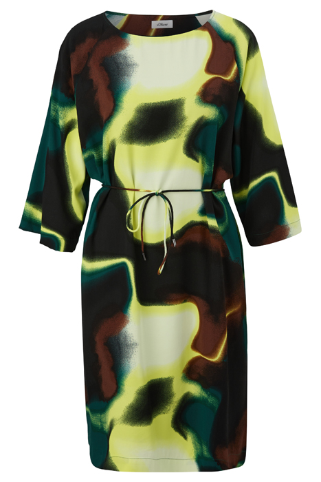 S.OLIVER DRESSES GREY/BLACK 3