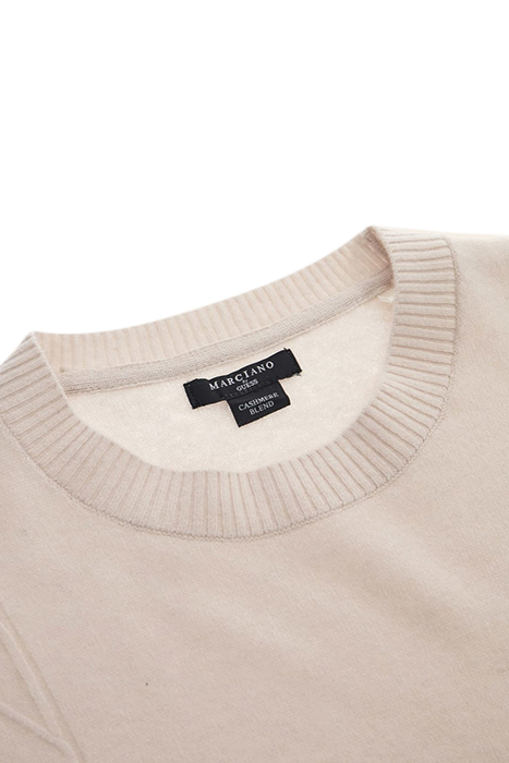 SIDE CABLES CASHM DREAMY SWEATER MOON 7