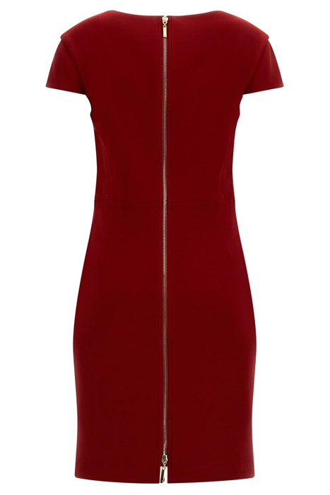 POLLY PENCIL DRESS LACQUER RED 2