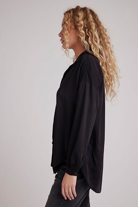 FLOWY SHIRT BLACK 3