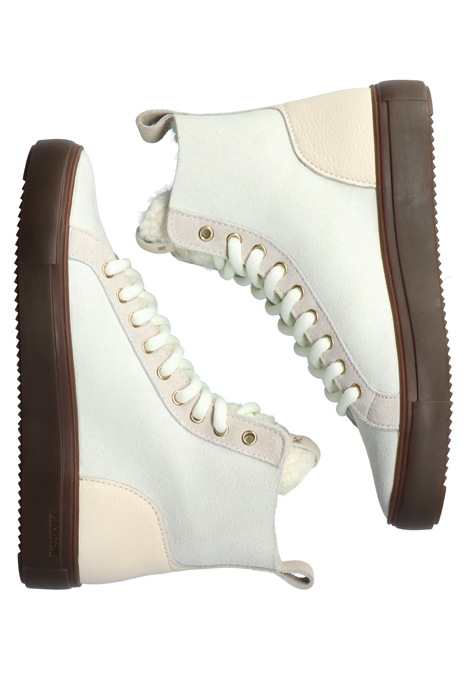 BLACKSTONE - AKNA - YL55 OFF WHITE - SNEAKER (HIGH) 9