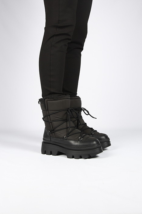 BLACKSTONE - HAISLEY - AL407 BLACK - LACE-UPS 2