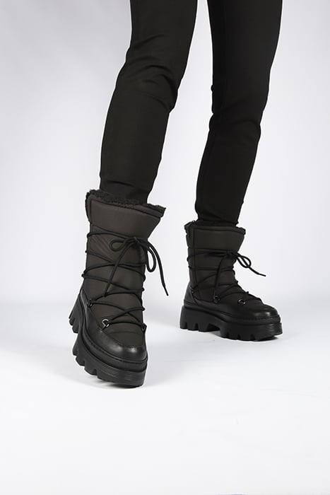 BLACKSTONE - HAISLEY - AL407 BLACK - LACE-UPS 5
