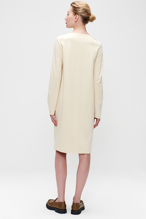 CAROL PUNTO SHIFT DRESS BUTTERMILK 2