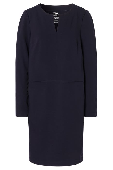 CAROL PUNTO SHIFT DRESS INK BLUE 3