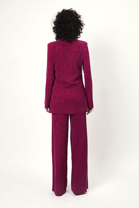 HOYS PLISSÉ WIDE LEG PANTS MULBERRY 2