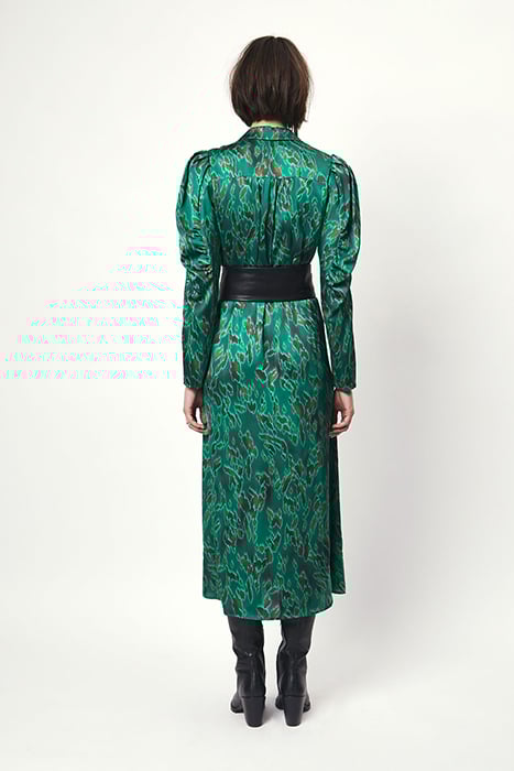 MOON PRINTED SHIRT DRESS MULTICOLOUR 2