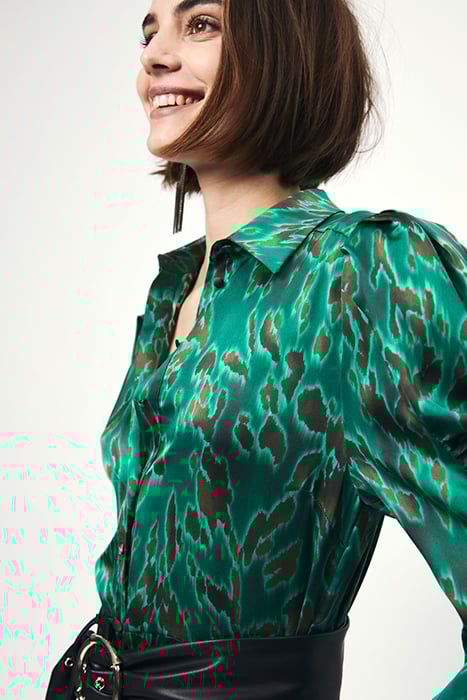 MOON PRINTED SHIRT DRESS MULTICOLOUR 5