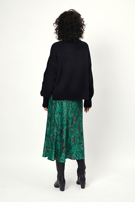 ZARINA PRINTED MAXI SKIRT MULTICOLOUR 2